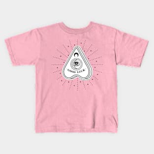 Good Luck Ouija Planchette Kids T-Shirt